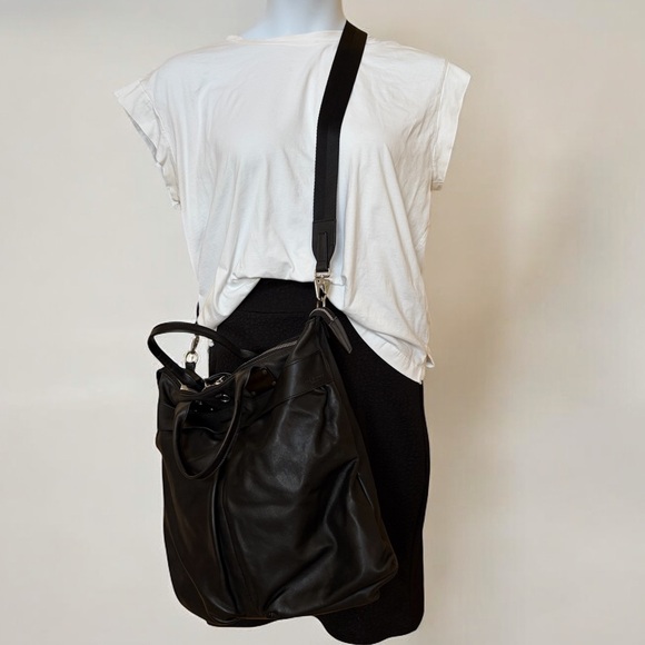 Rag and Bone Lambskin Pilot Bag - Picture 7 of 10